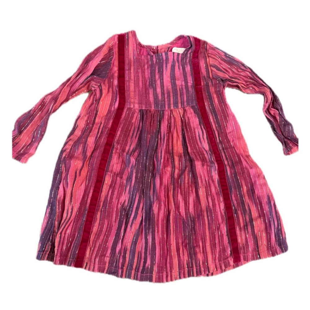 Pink chicken 2 girls dress